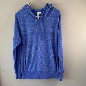 Women's Blue Hoodie Sweater